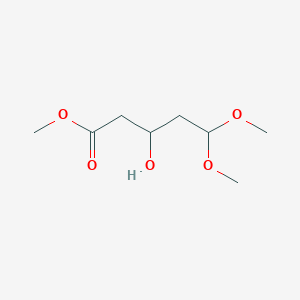 Methyl 3-hydroxy-5,5-dimethoxypentanoate