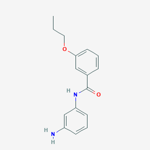 N-(3-Aminophenyl)-3-propoxybenzamide