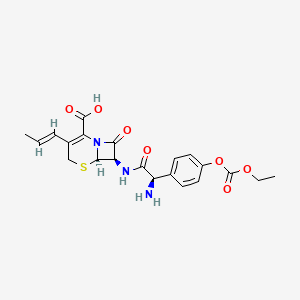 (E)-O-ethoxycarbonyl cefprozil