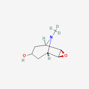 molecular formula C8H13NO2 B13849823 N-Methyl Norscopine-d3 