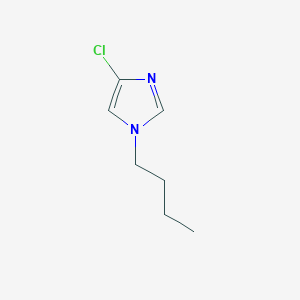 molecular formula C7H11ClN2 B13849893 1-Butyl-4-chloroimidazole 