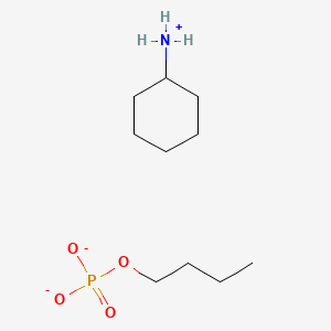 molecular formula C10H23NO4P- B13849961 Monobutyl Phosphate Biscyclohexylamine Salt 