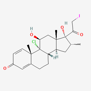 molecular formula C22H28ClIO4 B13849962 Icomethasone 21-Iodide 