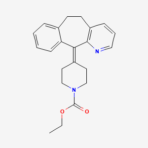 molecular formula C22H24N2O2 B13849984 Deschloro Loratadine 