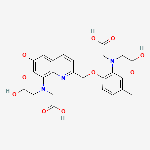 2,2'-((2-((2-(Bis(carboxymethyl)amino)-4-methylphenoxy)methyl)-6-methoxyquinolin-8-yl)azanediyl)diacetic acid