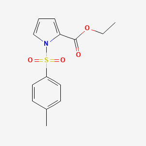 molecular formula C14H15NO4S B13850005 Ethyl 1-(4-methylphenyl)sulfonylpyrrole-2-carboxylate 