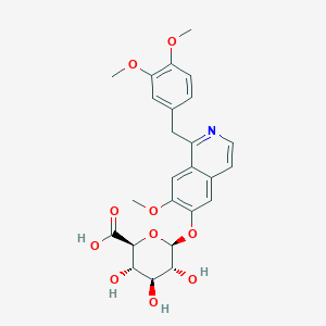 6-Demethyl Papaverine b-D-Glucuronide Sodium Salt