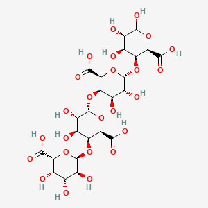 molecular formula C24H34O25 B13850042 L-GalA(a1-4)L-GalA(a1-4)GalA(a1-4)L-GalA 