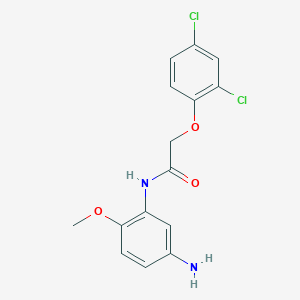 N-(5-Amino-2-methoxyphenyl)-2-(2,4-dichlorophenoxy)acetamide