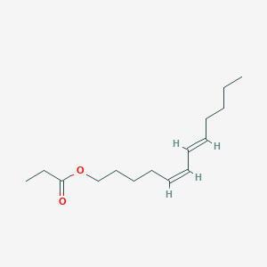 molecular formula C15H26O2 B13850177 (Z,E)-5,7-Dodecadienyl propionate 