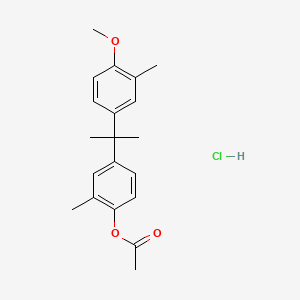 molecular formula C20H25ClO3 B13850193 BisphenolC-PhosgeneCopolymer 