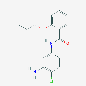 N-(3-Amino-4-chlorophenyl)-2-isobutoxybenzamide