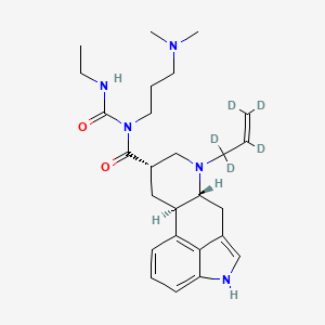 (6aR,9S,10aR)-N-[3-(dimethylamino)propyl]-N-(ethylcarbamoyl)-7-(1,1,2,3,3-pentadeuterioprop-2-enyl)-6,6a,8,9,10,10a-hexahydro-4H-indolo[4,3-fg]quinoline-9-carboxamide