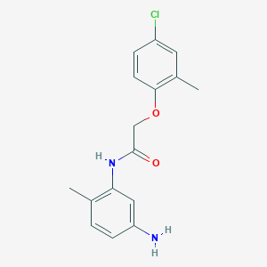 N-(5-Amino-2-methylphenyl)-2-(4-chloro-2-methylphenoxy)acetamide