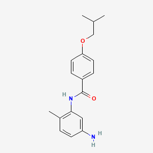 N-(5-Amino-2-methylphenyl)-4-isobutoxybenzamide