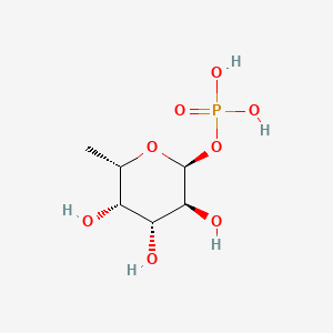 molecular formula C6H13O8P B13850346 alpha-L-fucose 1-phosphate 