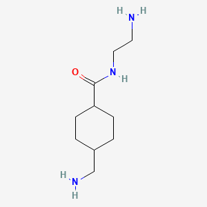 N-(2-aminoethyl)-4-(aminomethyl)cyclohexane-1-carboxamide