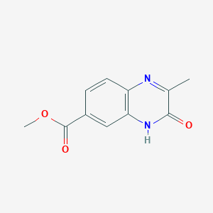 methyl 2-methyl-3-oxo-4H-quinoxaline-6-carboxylate