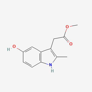 methyl 2-(5-hydroxy-2-methyl-1H-indol-3-yl)acetate