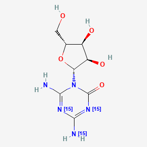 6-Amino-5-azacytidine-15N3