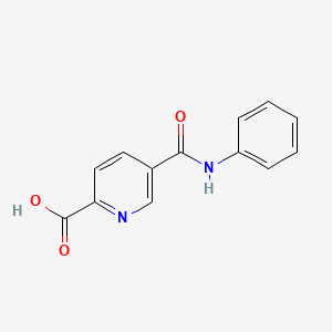 5-Phenylcarbamoyl-pyridine-2-carboxylic acid