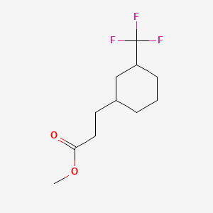 3-[3-(Trifluoromethyl)cyclohexyl]propanoic Acid Methyl Ester