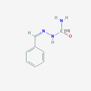 [(Z)-benzylideneamino](13C)urea