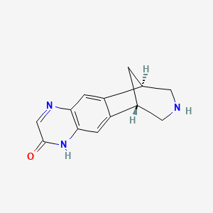 1,6,7,8,9,10-Hexahydro-6,10-methano-2H-pyrazino[2,3-h][3]benzazepin-2-one