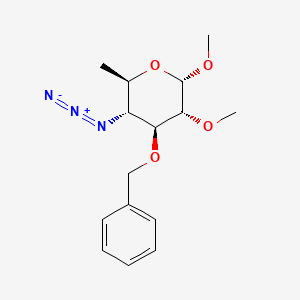 Methyl 4-Azido-4,6-dideoxy-2-O-methyl-3-O-benzyl-a-D-glucopyranoside