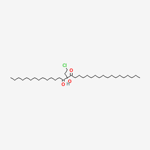 15-(2-Chloroethyl)-15-hydroxytritriacontane-14,16-dione