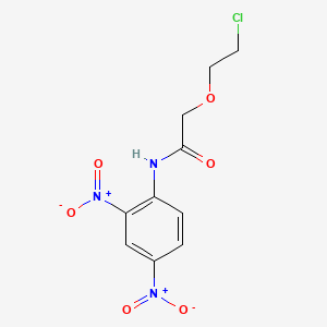 2-(2-Chloroethoxy)-N-(2,4-dinitrophenyl)acetamide