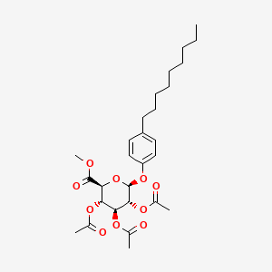 2-(Methoxycarbonyl) 4-Nonyl Phenol-glucuronide Triacetate