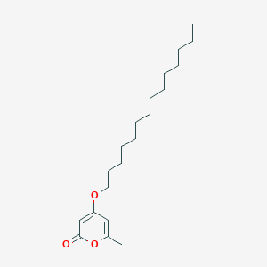 6-Methyl-4-tetradecyloxy-2-pyrone