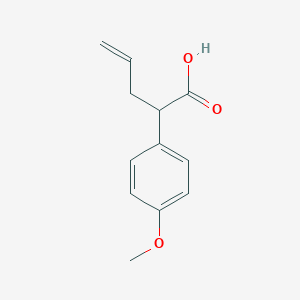 2-(4-Methoxyphenyl)pent-4-enoic acid