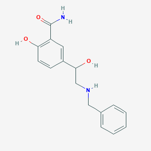 5-(2-(Benzylamino)-1-hydroxyethyl)-2-hydroxybenzamide