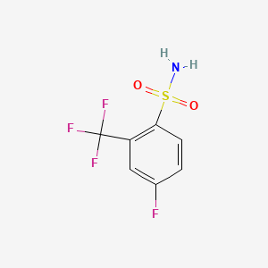4-Fluoro-2-(trifluoromethyl)benzenesulfonamide