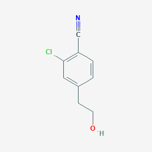 2-Chloro-4-(2-hydroxyethyl)benzonitrile