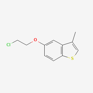 5-(2-Chloroethoxy)-3-methyl-1-benzothiophene