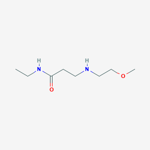 N-Ethyl-3-[(2-methoxyethyl)amino]propanamide