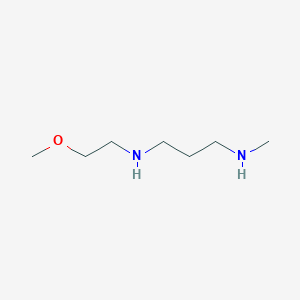 molecular formula C7H18N2O B1385105 N1-(2-Methoxyethyl)-N3-methyl-1,3-propanediamine CAS No. 1040692-26-9