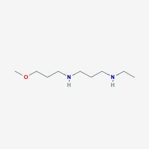 molecular formula C9H22N2O B1385106 N1-Ethyl-N3-(3-methoxypropyl)-1,3-propanediamine CAS No. 1040693-27-3