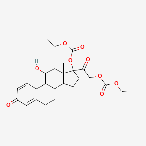 Prednisolone 17-Alpha,21-Bis-(ethyl carbonate)