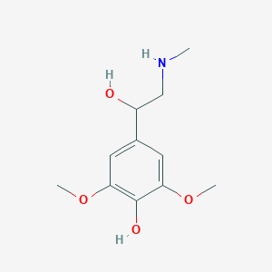 molecular formula C11H17NO4 B138511 双甲肾上腺素 CAS No. 22950-29-4