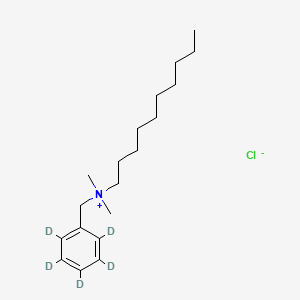 Benzyl-2,3,4,5,6-D5-dimethyl-N-decylammonium chloride