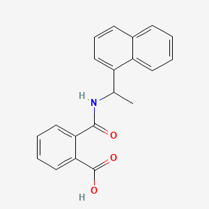 (S)-2-((1-(Naphthalen-1-yl)ethyl)carbamoyl)benzoic acid