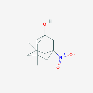 3,5-Dimethyl-7-nitroadamantan-1-ol