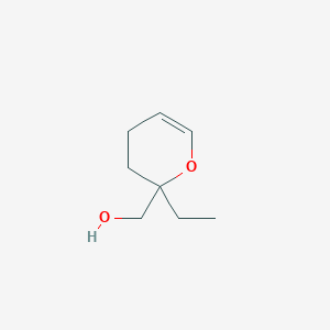 (2-Ethyl-3,4-dihydropyran-2-yl)methanol