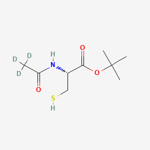 N-Acetyl-L-cysteine 1,1-Dimethylethyl Ester-d3