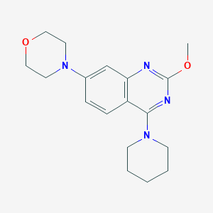 4-(2-Methoxy-4-piperidin-1-ylquinazolin-7-yl)morpholine