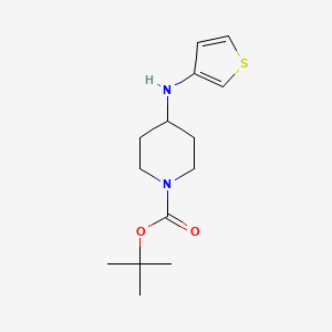 Tert-butyl 4-(thiophen-3-ylamino)piperidine-1-carboxylate